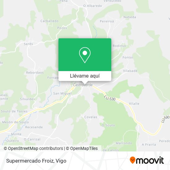 Mapa Supermercado Froiz