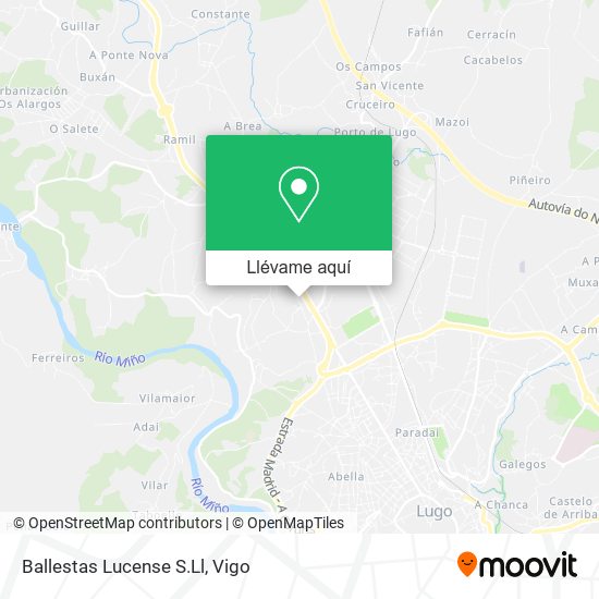 Mapa Ballestas Lucense S.Ll