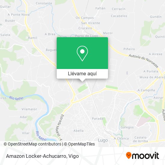 Mapa Amazon Locker-Achucarro