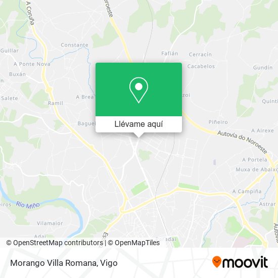 Mapa Morango Villa Romana