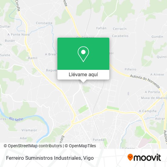 Mapa Ferreiro Suministros Industriales