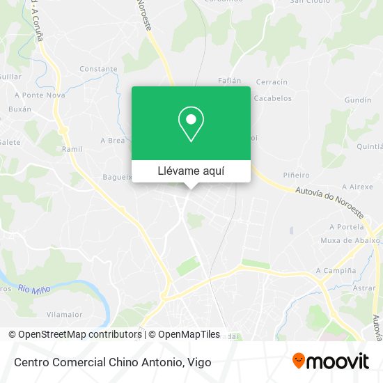 Mapa Centro Comercial Chino Antonio