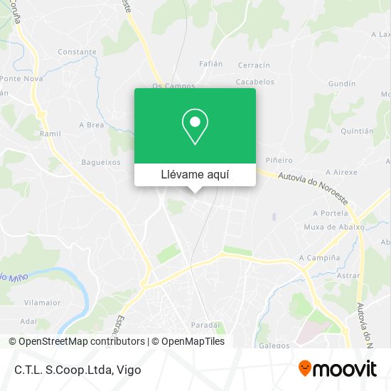 Mapa C.T.L. S.Coop.Ltda