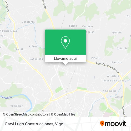 Mapa Garvi Lugo Construcciones