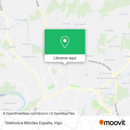 Mapa Telefonica Móviles España