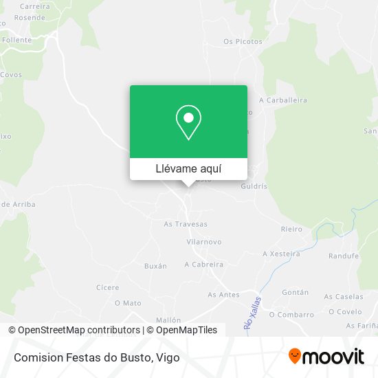 Mapa Comision Festas do Busto