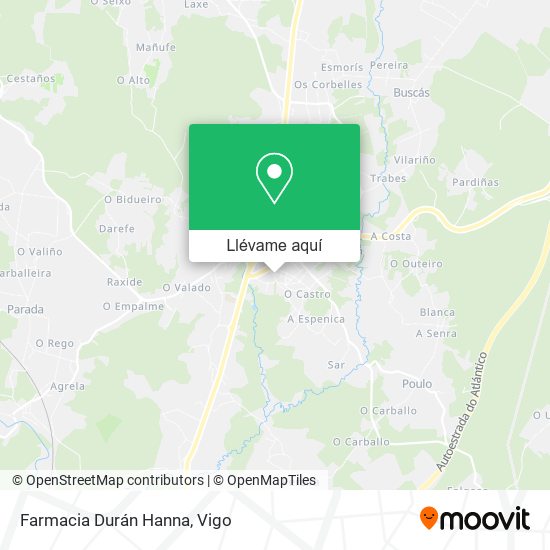 Mapa Farmacia Durán Hanna