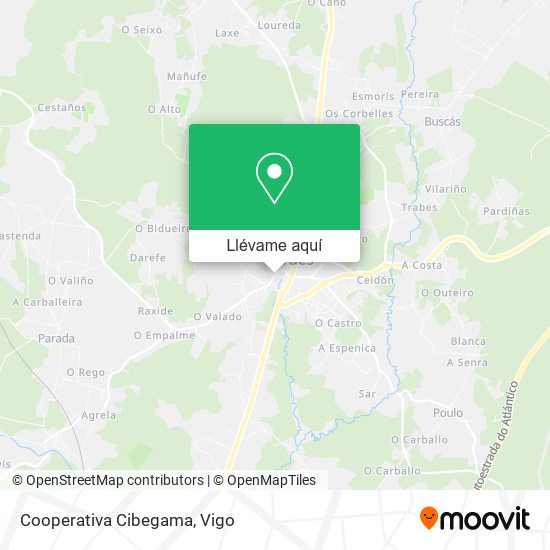 Mapa Cooperativa Cibegama