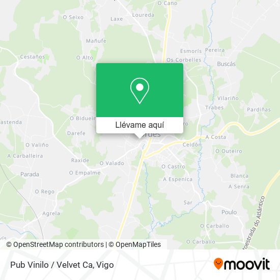 Mapa Pub Vinilo / Velvet Ca