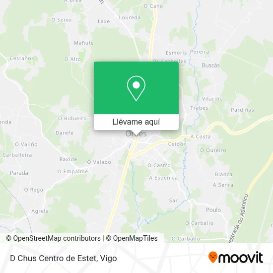 Mapa D Chus Centro de Estet