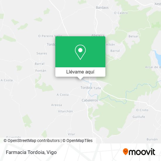 Mapa Farmacia Tordoia