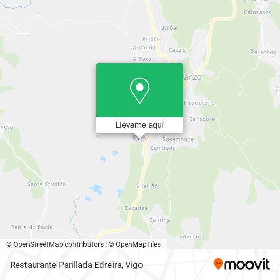Mapa Restaurante Parillada Edreira