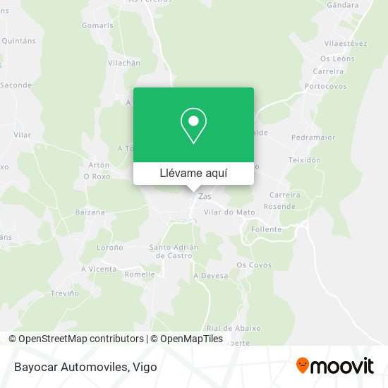 Mapa Bayocar Automoviles