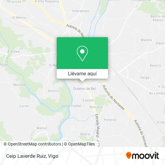 Mapa Ceip Laverde Ruiz