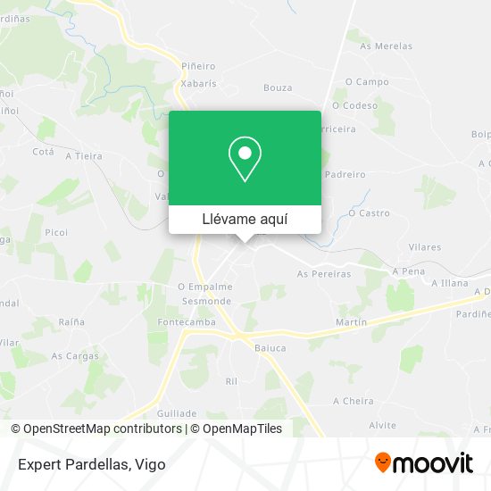 Mapa Expert Pardellas