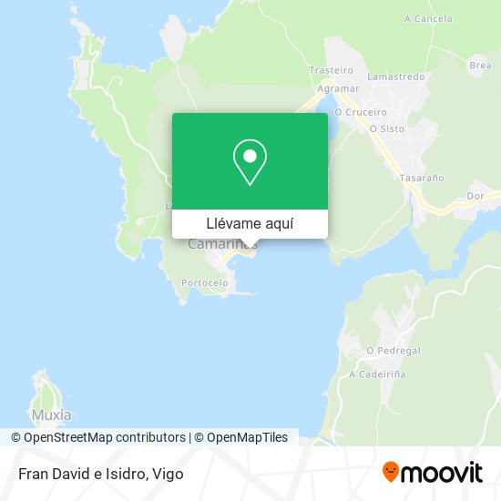 Mapa Fran David e Isidro