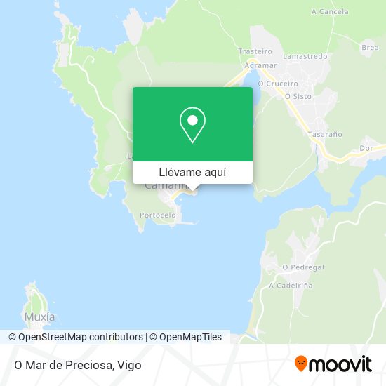Mapa O Mar de Preciosa