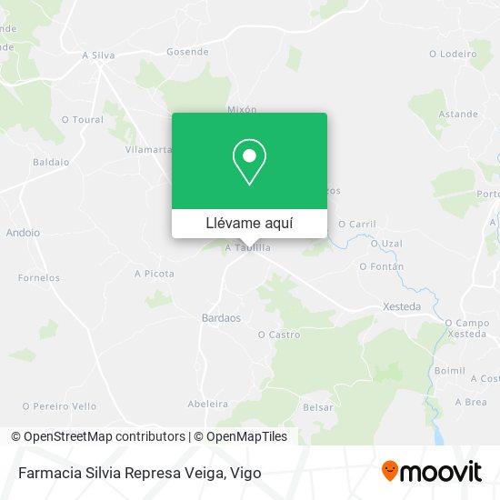 Mapa Farmacia Silvia Represa Veiga