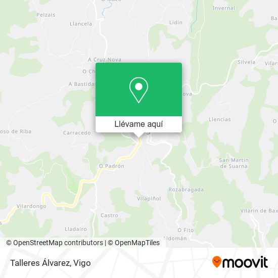 Mapa Talleres Álvarez