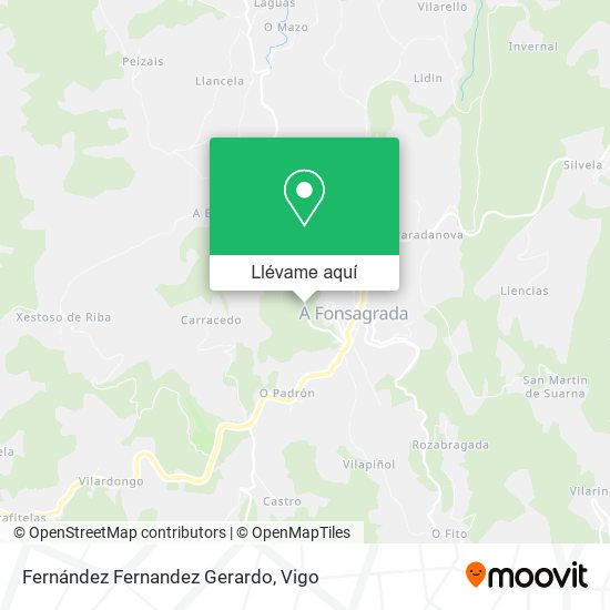 Mapa Fernández Fernandez Gerardo