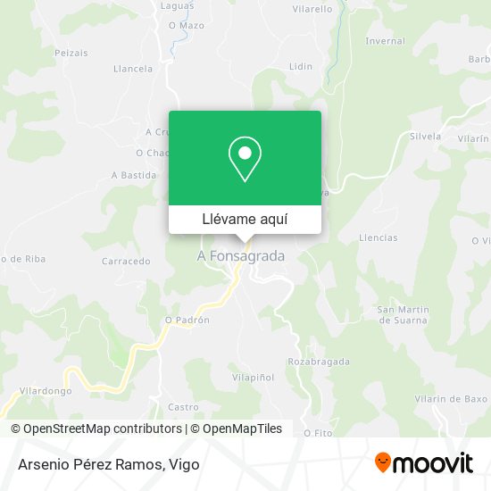 Mapa Arsenio Pérez Ramos