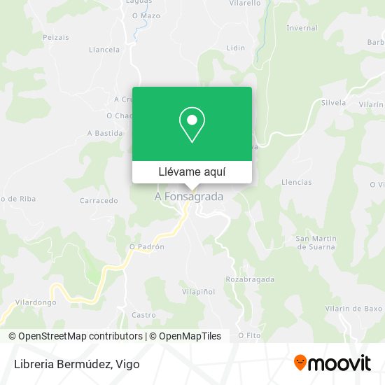 Mapa Libreria Bermúdez