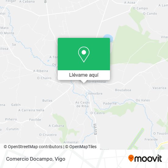 Mapa Comercio Docampo