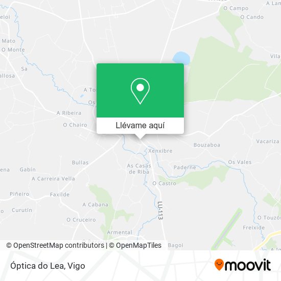Mapa Óptica do Lea