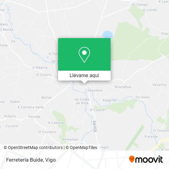 Mapa Ferretería Buide