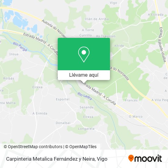 Mapa Carpinteria Metalica Fernández y Neira