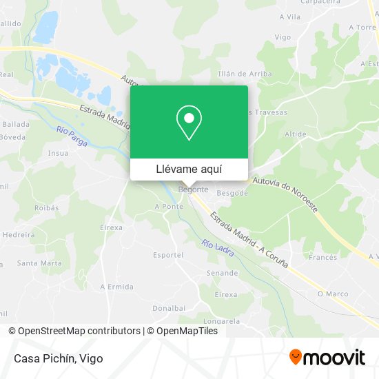 Mapa Casa Pichín