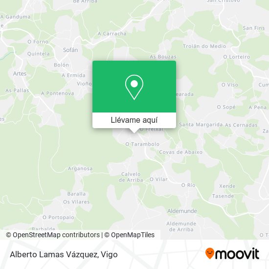 Mapa Alberto Lamas Vázquez