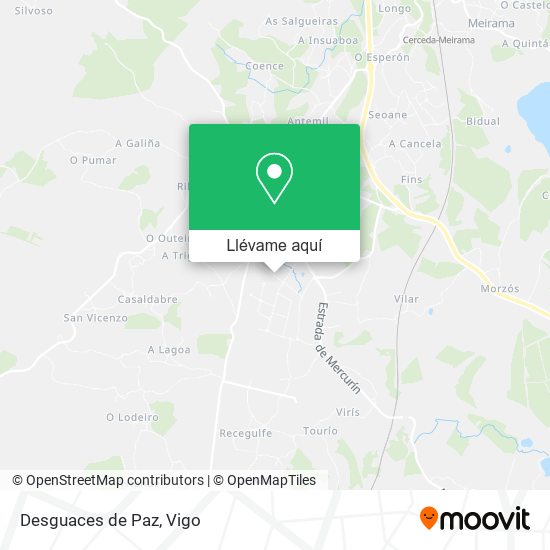 Mapa Desguaces de Paz