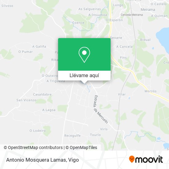 Mapa Antonio Mosquera Lamas