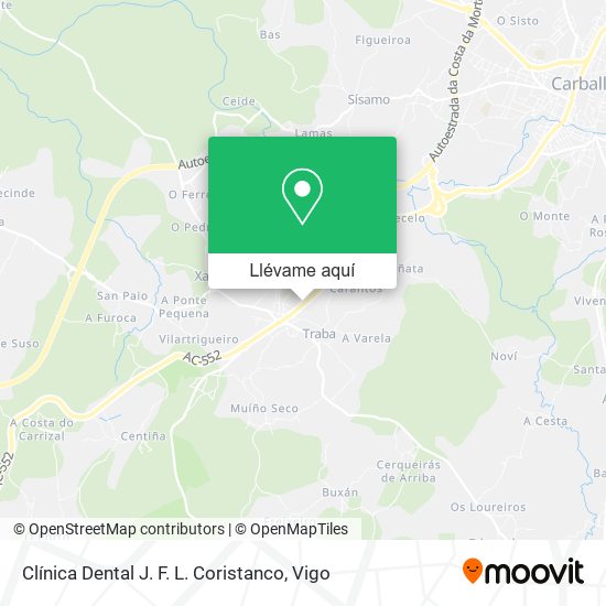 Mapa Clínica Dental J. F. L. Coristanco