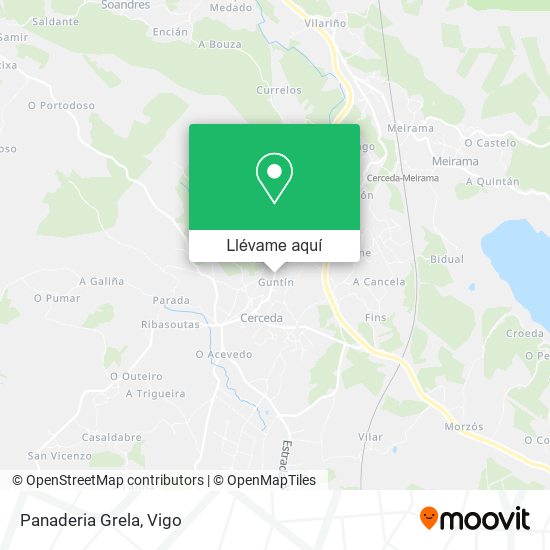 Mapa Panaderia Grela