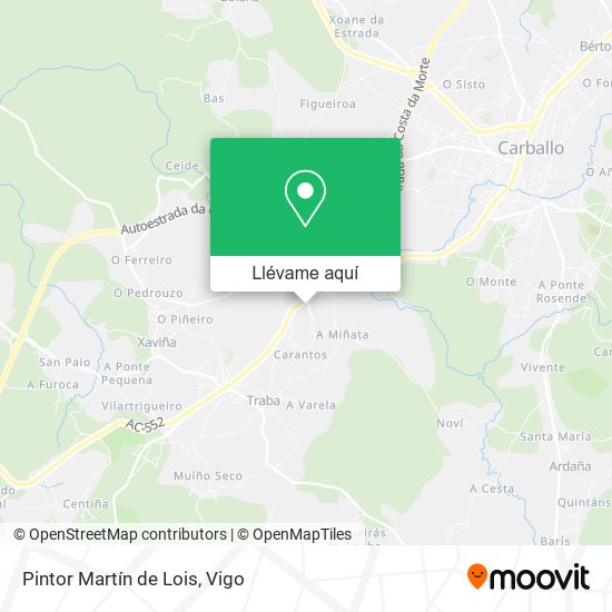 Mapa Pintor Martín de Lois