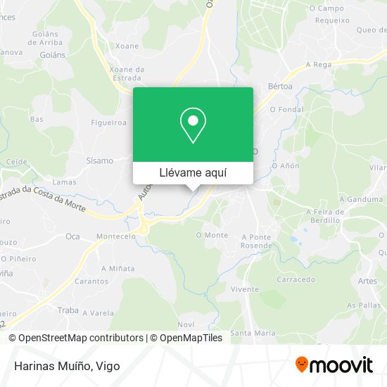 Mapa Harinas Muíño