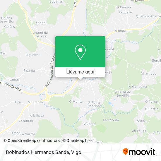 Mapa Bobinados Hermanos Sande