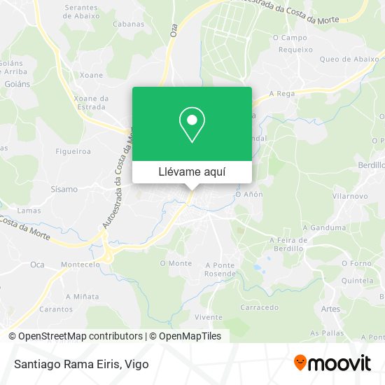 Mapa Santiago Rama Eiris