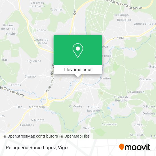 Mapa Peluquería Rocío López
