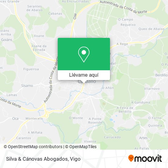 Mapa Silva & Cánovas Abogados