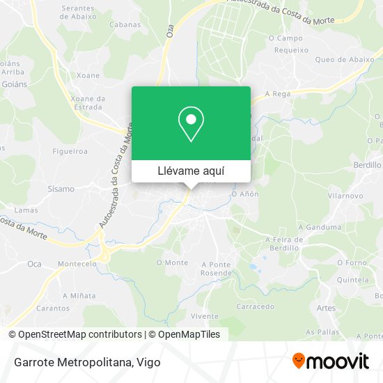 Mapa Garrote Metropolitana