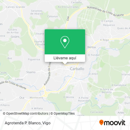 Mapa Agrotenda P. Blanco