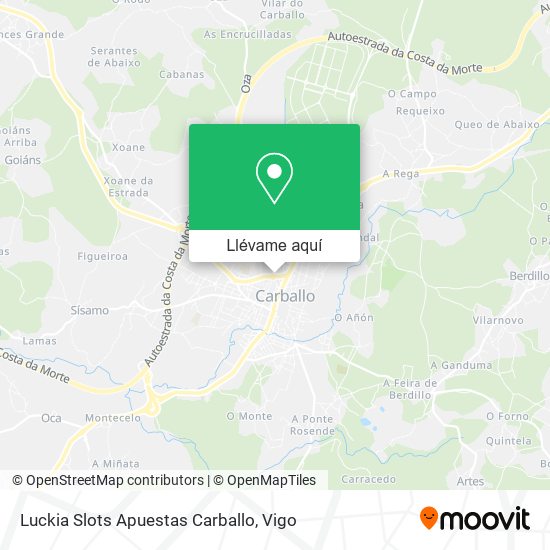 Mapa Luckia Slots Apuestas Carballo