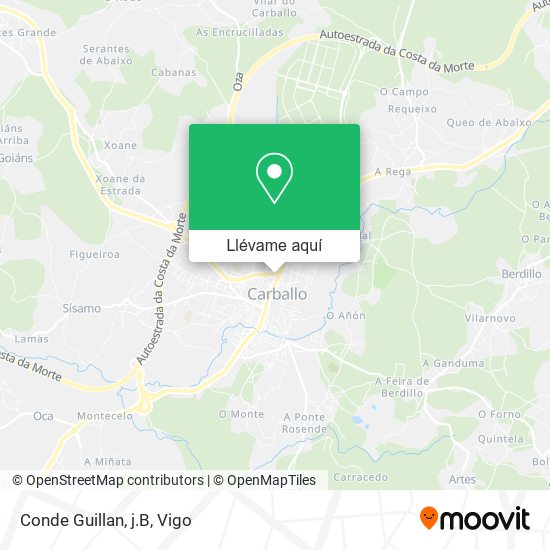Mapa Conde Guillan, j.B