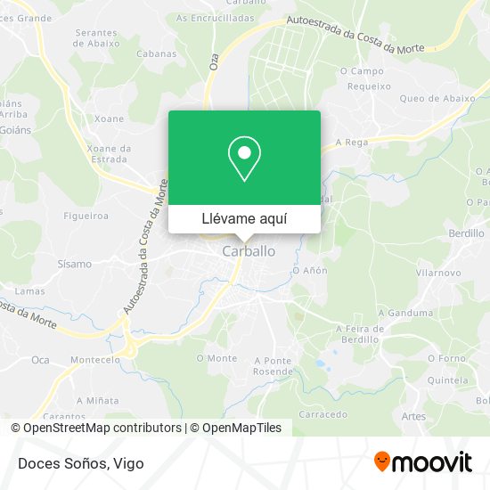 Mapa Doces Soños