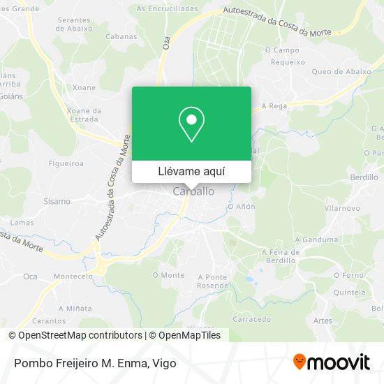 Mapa Pombo Freijeiro M. Enma