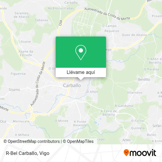 Mapa R-Bel Carballo