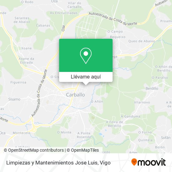 Mapa Limpiezas y Mantenimientos Jose Luis